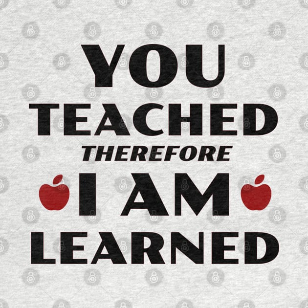 You Teached, I Learned by TeachUrb